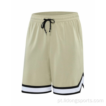 Shorts de basquete respiráveis ​​para homens shorts de treino masculino